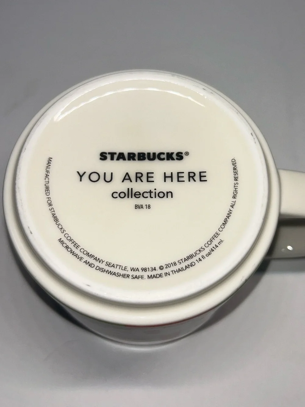Starbucks New Delhi India Mug You Are Here Collection Stoneware Coffee Cup Rare